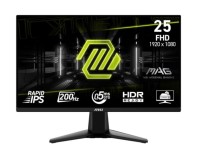 MSI MAG (200Hz, 24,5", Full-HD, Rapid IPS, Adaptive Sync, 100 % sRGB) für 77,50€!!
